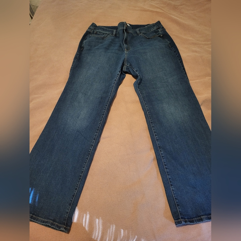 Lane Bryant Dark Blue Denim Jeans